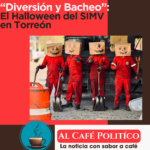 Sustos y Sonrisas en Torreón: Trabajadores del SIMV Celebran Halloween Mientras Bachean las Calles”