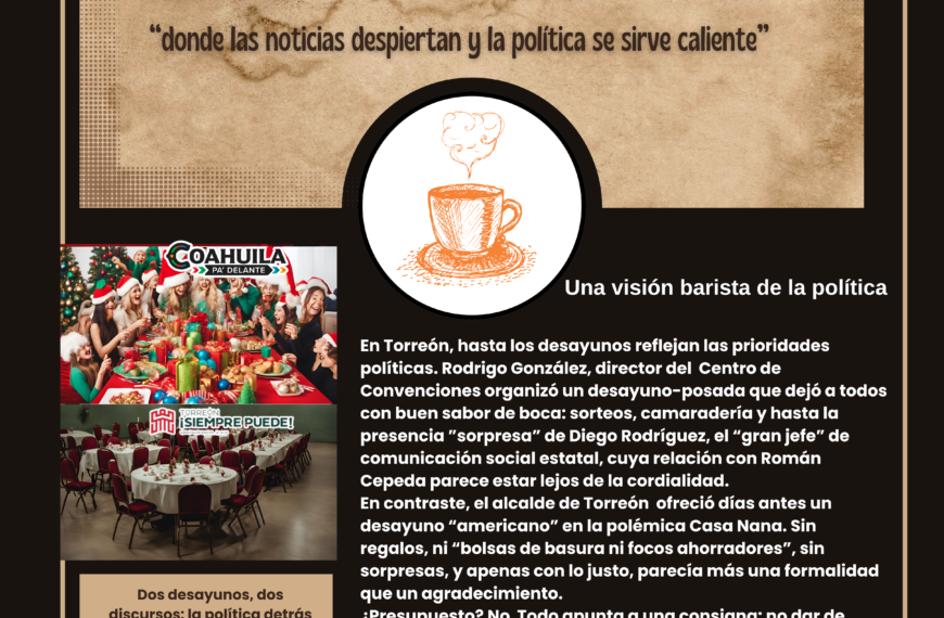 «Posadas Navideñas: Contrastes Políticos y Diplomacia en Torreón»