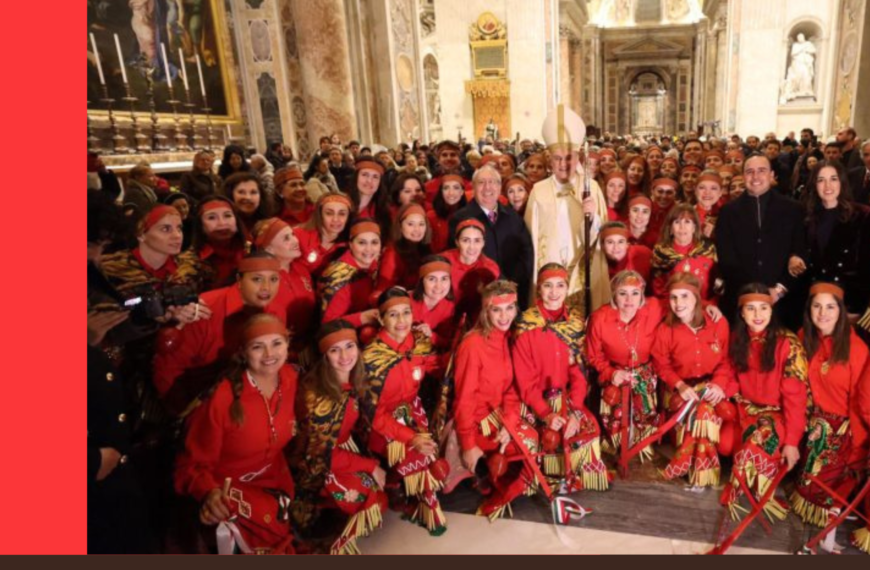 Danzantes Laguneros en el Vaticano: Cultura Coahuilense e imagen política