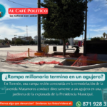«Rampa termina en un agujero»
