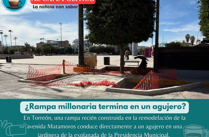«Rampa termina en un agujero»