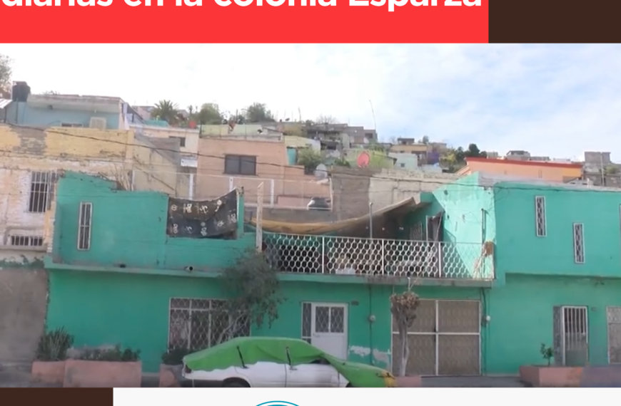 Vecinos de la Colonia Esparza enfrentan fallas constantes en el suministro eléctrico