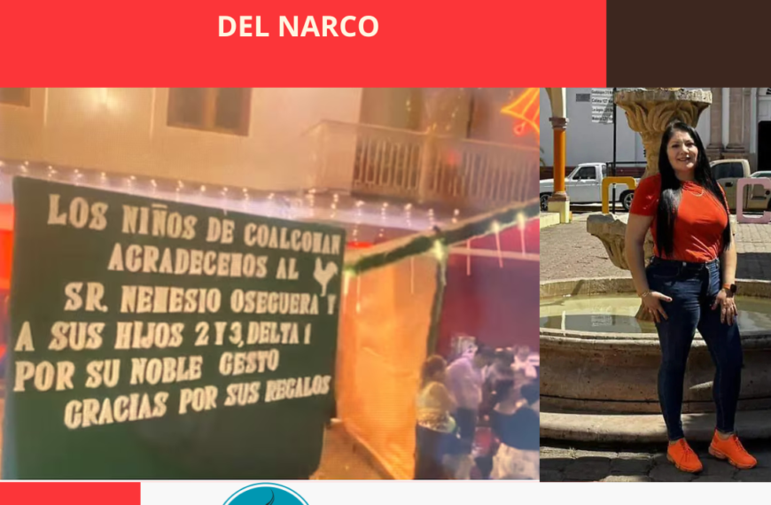 Investigan a alcaldesa de Coalcomán por agradecer públicamente regalos del narco