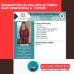 Desaparición de menor en Residencial Palma Real, Torreón: Autoridades y familiares en alerta