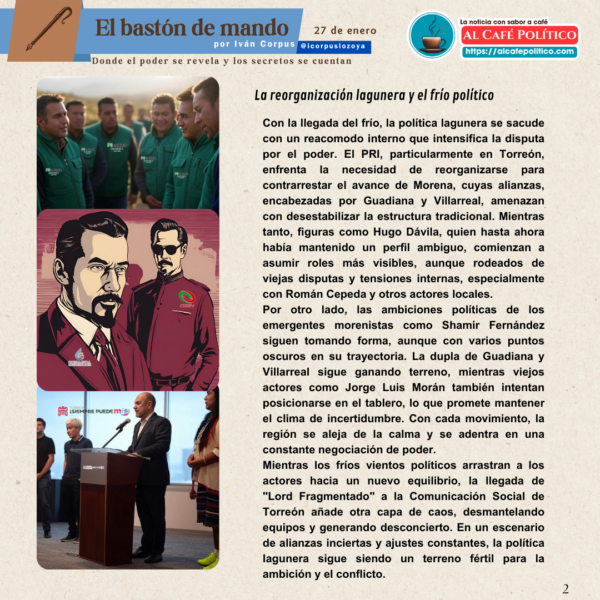 Entre reacomodos y vientos gélidos: el tablero político…