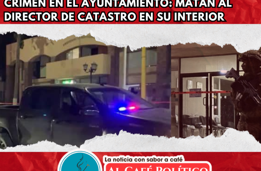 Asesinan a funcionario al interior del Ayuntamiento