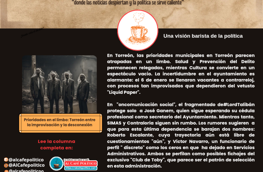 Torreón en el limbo entre prioridades difusas y decisiones al azar»