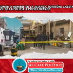 Asesinan a hombre en la Alianza Torreón; había una caseta móvil de la policía cerca