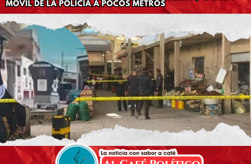 Asesinan a hombre en la Alianza Torreón; había una caseta móvil de la policía cerca