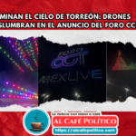 Foro CCT, nuevo recintode espectáculos es presentado con un show de drones