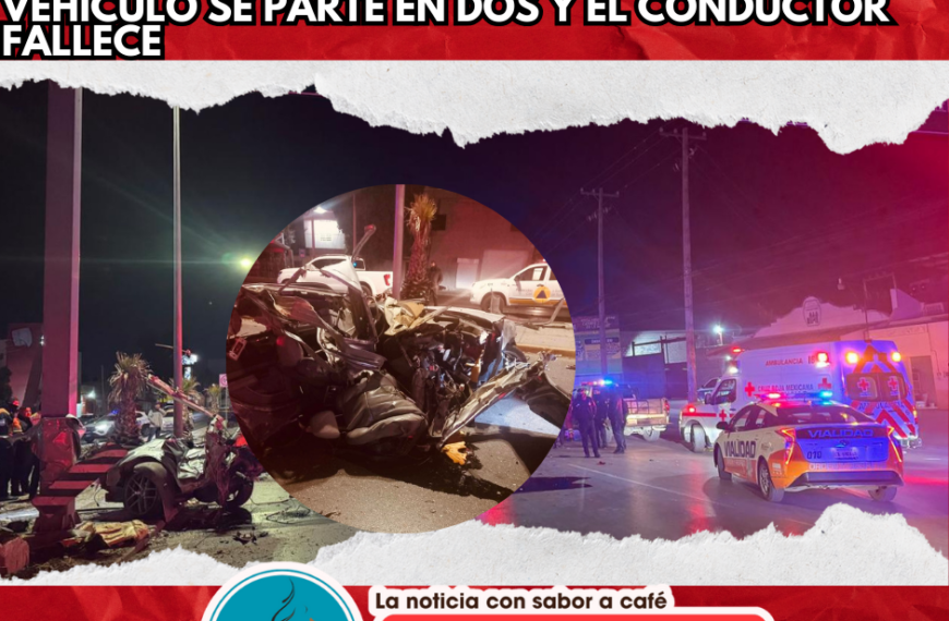 Pierde la vida tras salir disparado de su auto en un accidente en Torreón