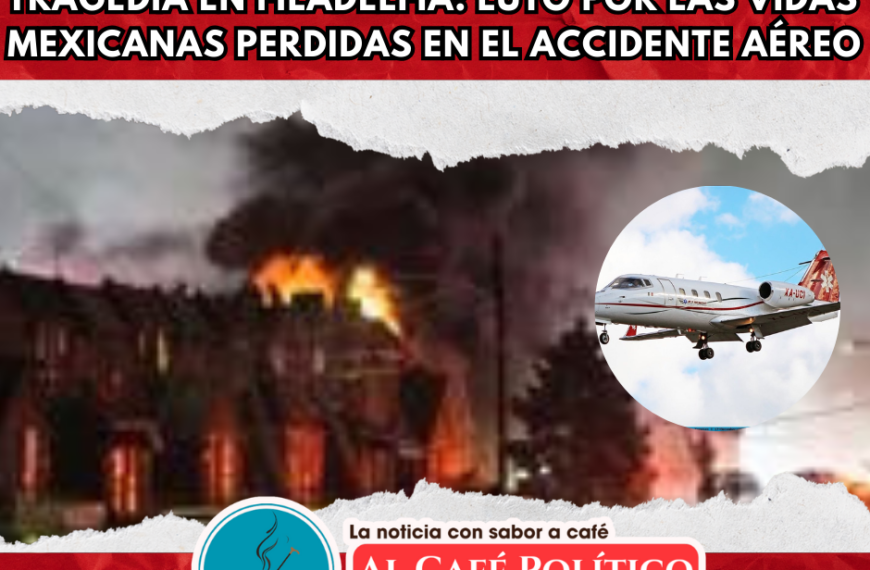 Nueva tragedia aérea, ahora en Filadelfia: avión ambulancia con tripulación mexicana se estrella en zona residencial