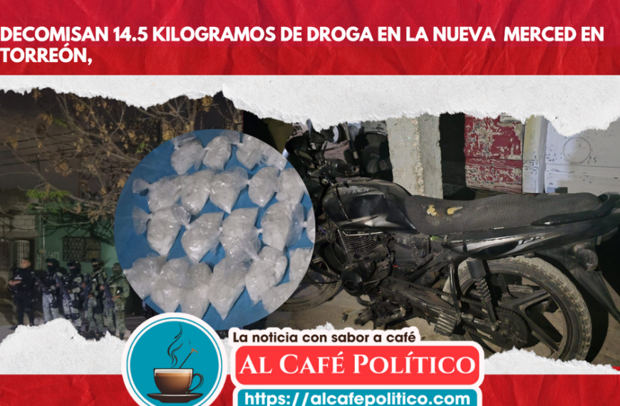 Decomisan de droga y vehículos en Torreón