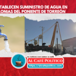 Regulan suministro de agua en colonias del poniente