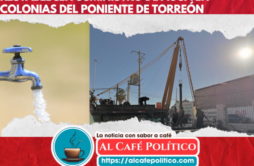 Regulan suministro de agua en colonias del poniente
