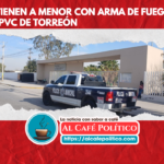 Detienen  a menor con arma  de fuego en la  PVC