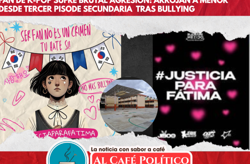 Violencia por gusto al K-pop: menor es arrojada desde segundo piso tras sufrir bullying
