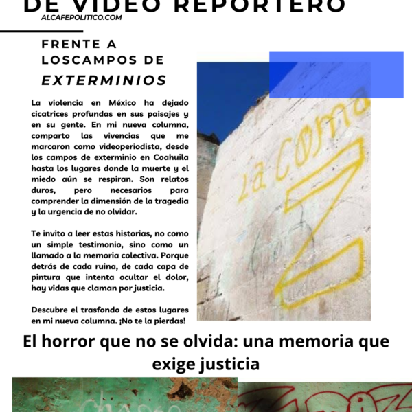 Anécdotas de video reportero frente a los campos …