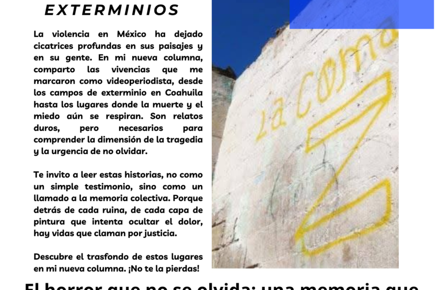 Anécdotas de video reportero frente a los campos  de exterminio