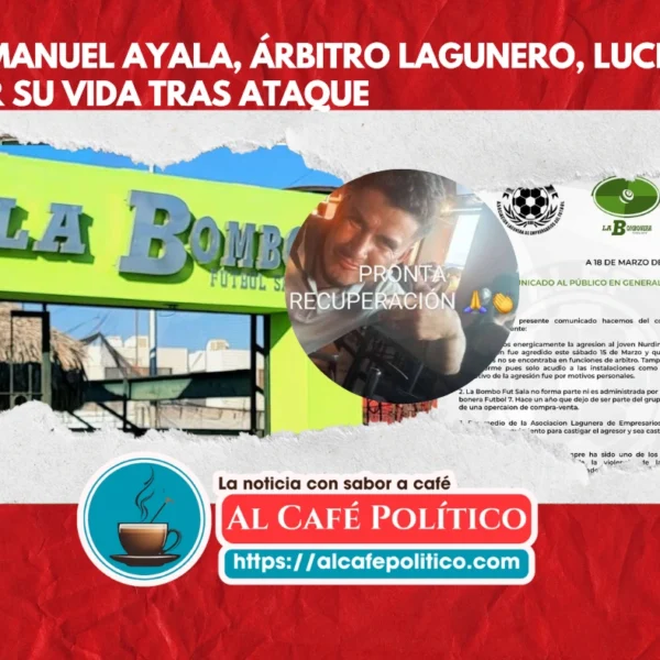 Brutal agresión deja a árbitro en estado crítico…