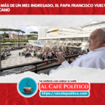 El papa Francisco reaparece tras 37 días de hospitalización