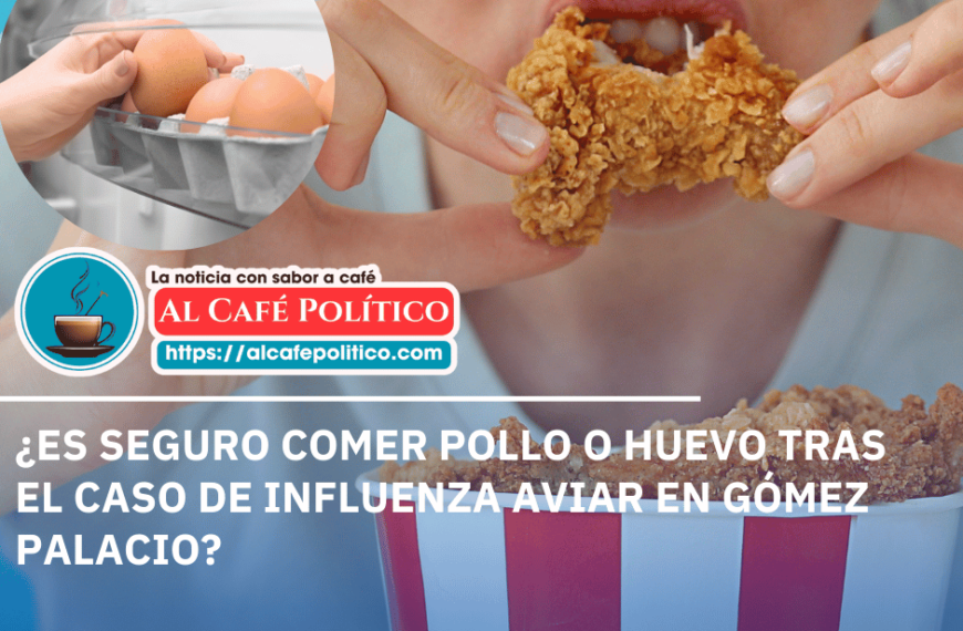 ¿Es seguro consumir pollo o huevo…