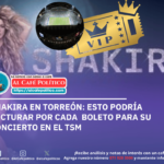 Shakira en Torreón: esto costarían los boletos para su concierto en el TSM