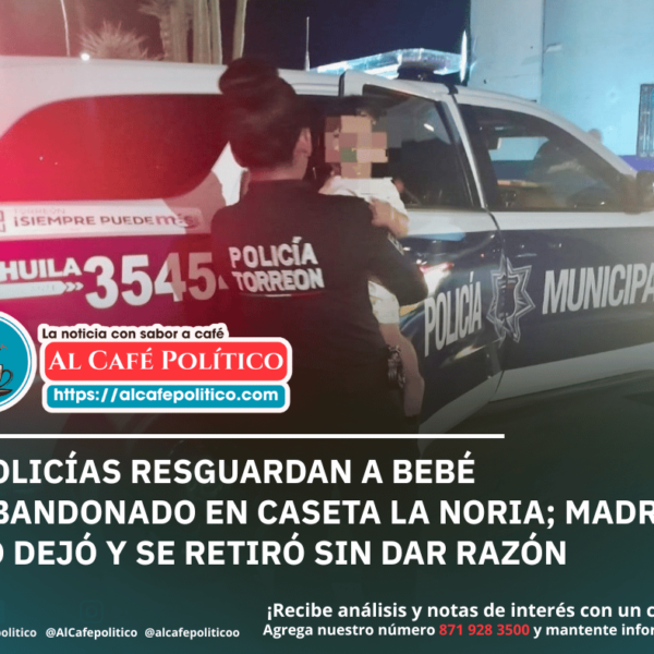 Policías resguardan a menor en caseta de La&hellip;