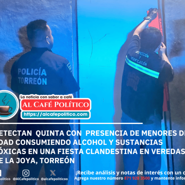 Clausuran quinta por presencia de menores con alcohol&hellip;