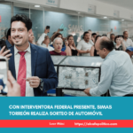 Segob da fe del sorteo de Simas Torreón en reconocimiento a usuario cumplido