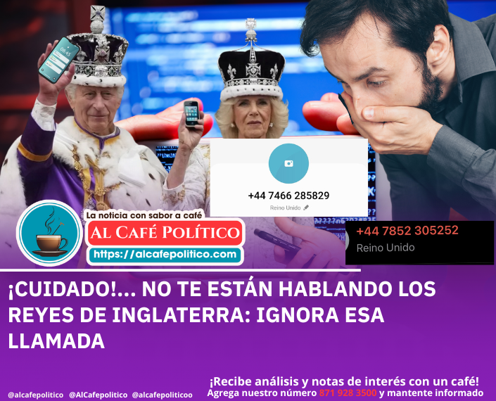 ¡Tienes llamadas del Reino Unido, No te emociones… No te están hablando los reyes de Inglaterra