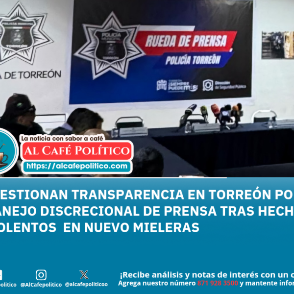 Acusan censura en conferencia de la Policía Municipal…