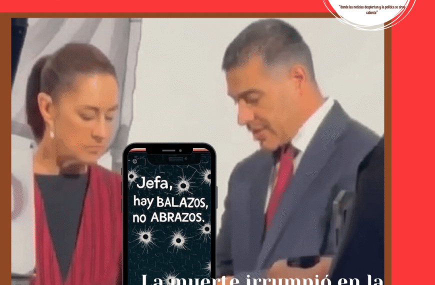 Mañanera y balazos en vivo: la…