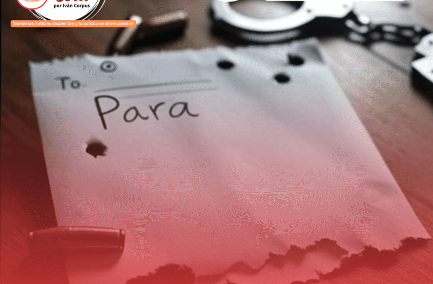 Mensajes en clave: plomo, traición y…