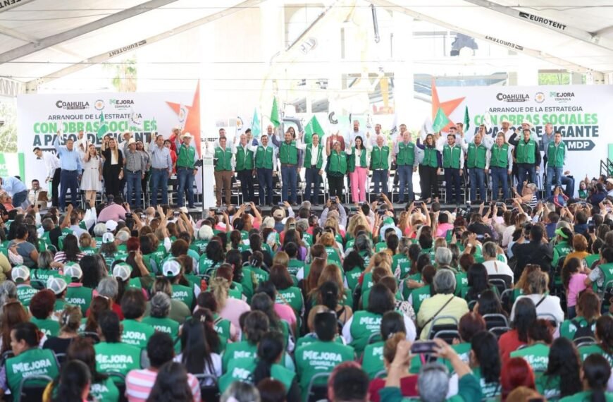 Arrancan programa de obras por más de 1,500 millones en Coahuila