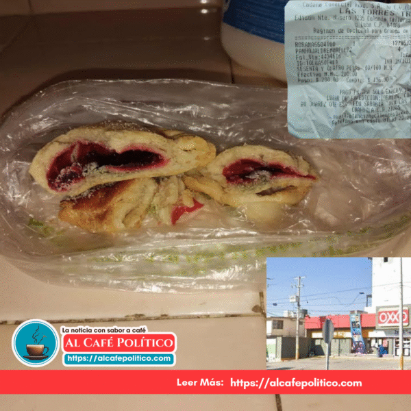 🥐¡Compró una empanada con moho en Oxxo de&hellip;
