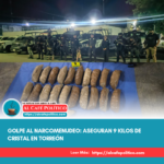 Cateo en Jardines Universidad Oriente deja 9 kg de cristal asegurado