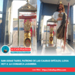 Hoy llega la reliquia de San Judas Tadeo a Torreón