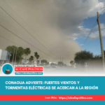 ⚠️ Se esperan fuertes vientos, tolvaneras y lluvias en La Laguna a partir de este sábado