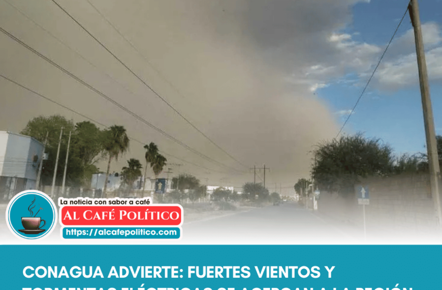 ⚠️ Se esperan fuertes vientos, tolvaneras y lluvias en La Laguna a partir de este sábado