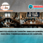 Simulación en Torreón: Román, antes de irse, advierte: ‘No quiero pedos’