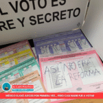Participación histórica… por lo baja: sólo 13% votó en elección judicial