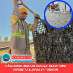 Retiro de basura en cárcamos, clave para evitar inundaciones