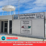 Recolectan leggins y blusas para mujeres en el penal de San Pedro