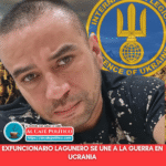 Exjefe de Tránsito lagunero se une a la resistencia ucraniana