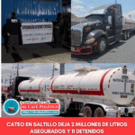 Duro golpe al huachicol en Coahuila: incautan 2 millones de litros y detienen a 11