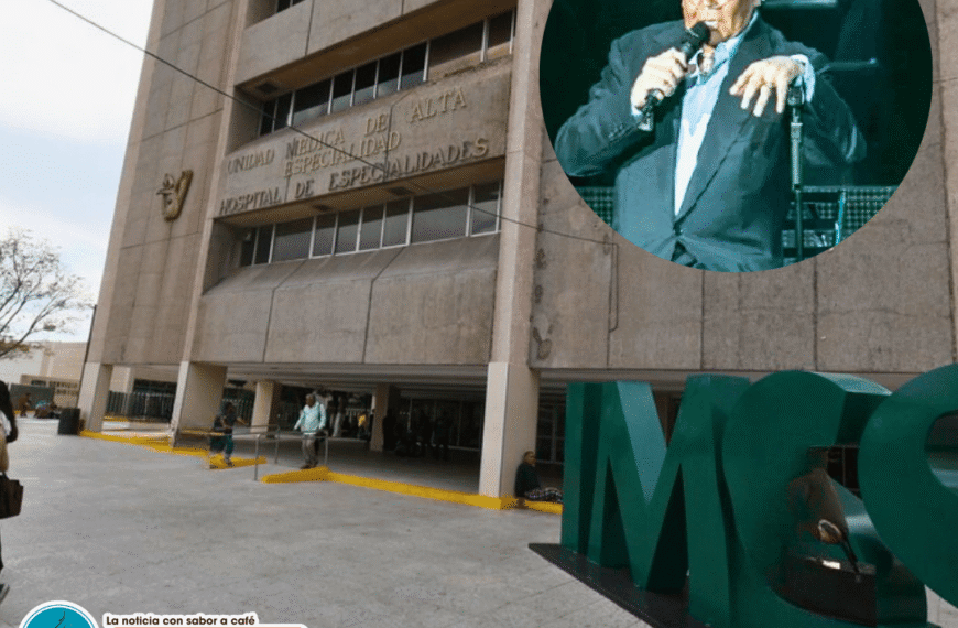 Hospitalizan a Alberto Vázquez en la clínica 71 del IMSS Torreón; se encuentra delicado pero estable