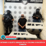 Detienen a hombre armado en la colonia Aviación de Torreón