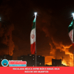Intensifica escalada entre Irán e Israel: bombardeos y amenazas crecientes