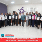 Con críticas al modelo federal, Mery Ayup recibe constancia como presidente del TSJ